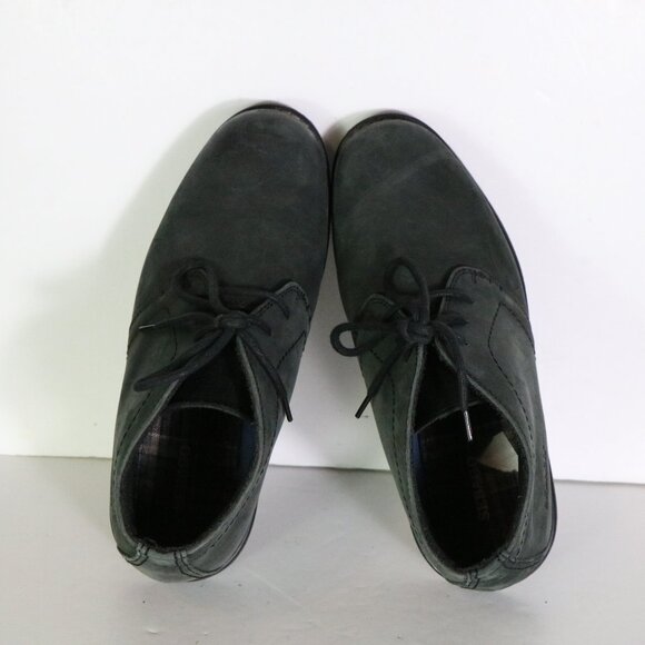 Sebago Reese Chukka Boots Mens 9 Black Leather Lace Up Low Top Comfort - Picture 5 of 8